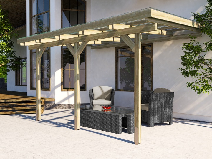 Weka Holzbau Terrace roof 671 Gr.3
