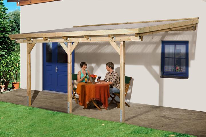 Produktbild Weka Holzbau Terrassenüberdachung 671 Gr.2