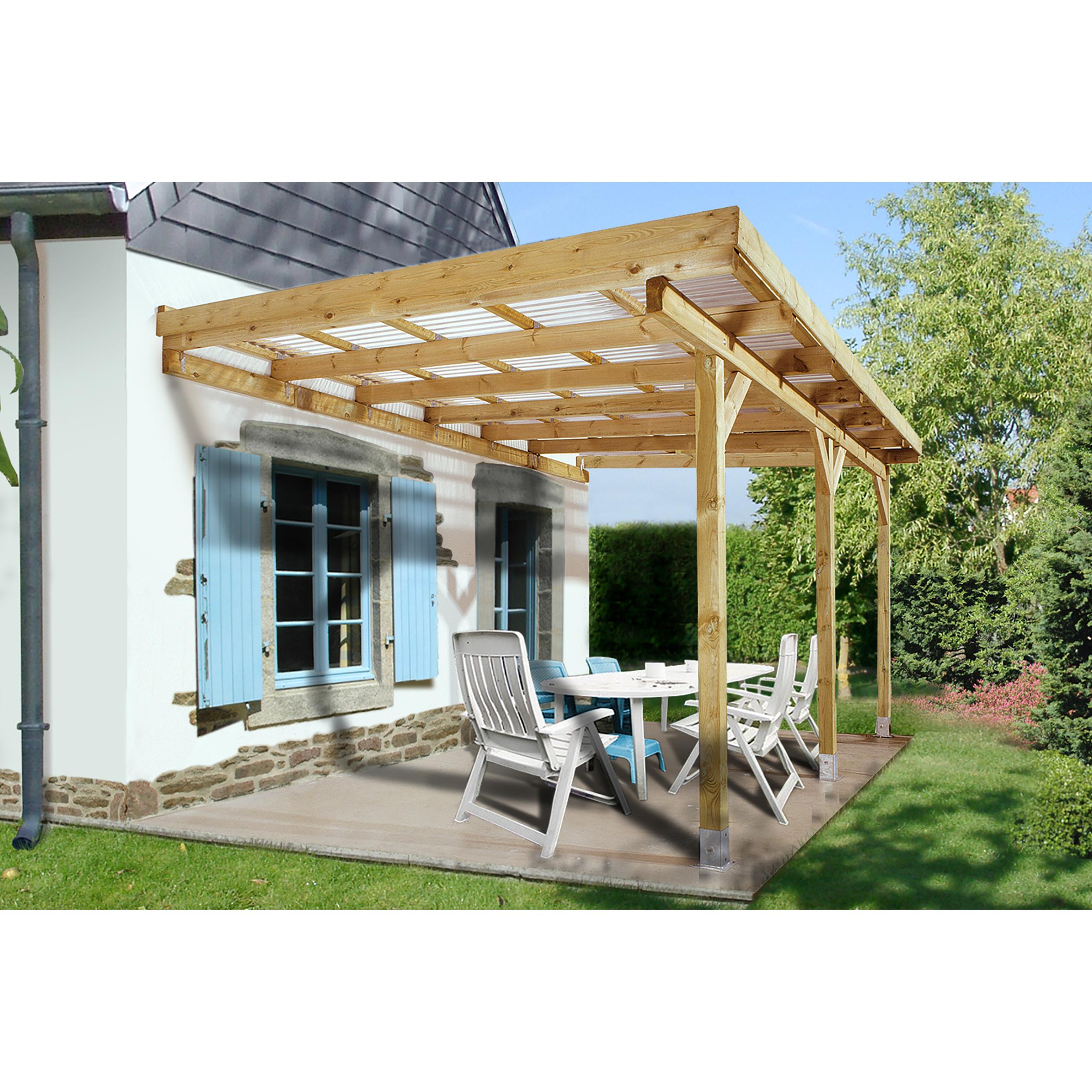 Weka Holzbau, Überdachung, Terrassenüberdachung 671 Gr.4