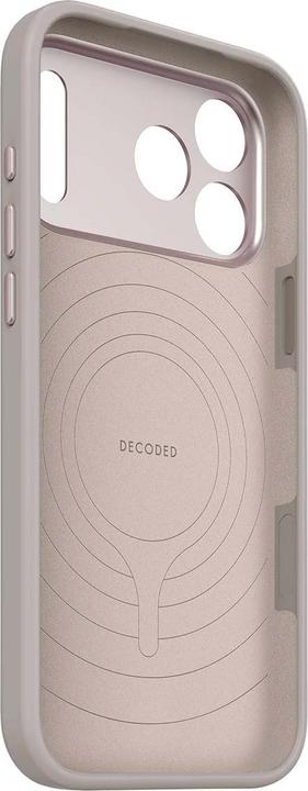Productafbeelding Decoded Silicone Backcover Apple iPhone 17 Pro Max Soft Taupe (Apple iPhone 17 Pro Max)