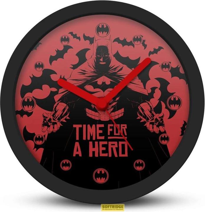 Actual product image Pyramid BATMAN - Time For A Hero - Horloge de bureau 16cm