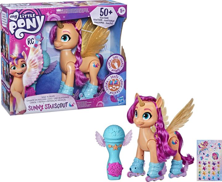 Produktbild My Little Pony A New Generation Sing- und Skatespass Sunny Starscout