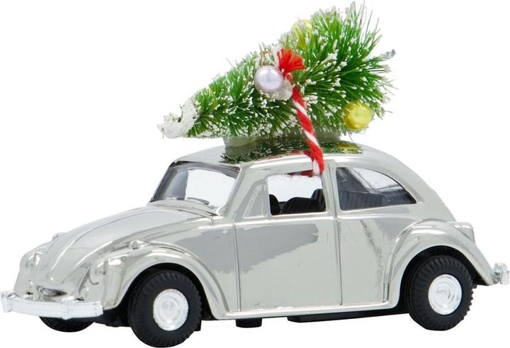 House Doctor Decoration, HDMini Xmas car, Silver