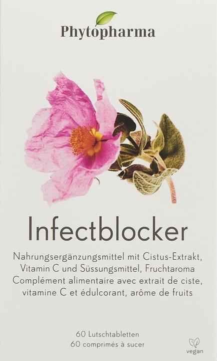 Produktbild Phytopharma Infectblocker (neu) Lutschtabl (60 Stück, Tabletten, 75 g)