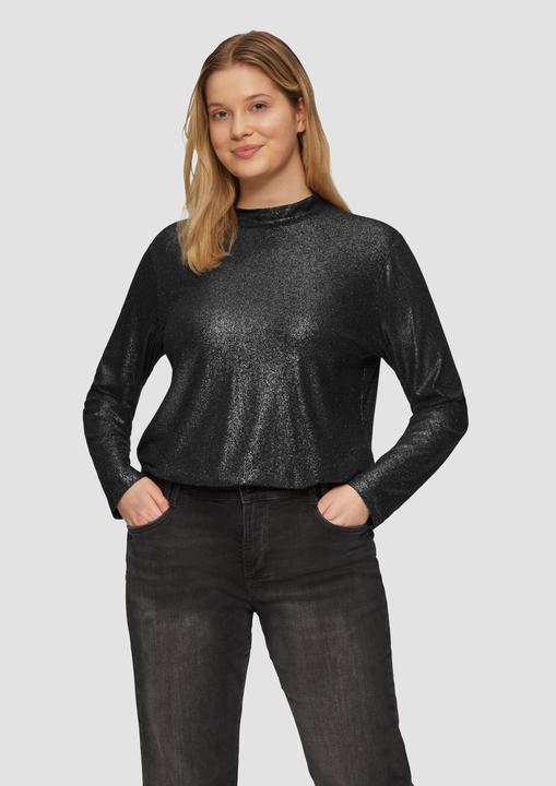 Immagine prodotto S.Oliver T-Shirt Langarmshirt mit Glitzereffekt (52)