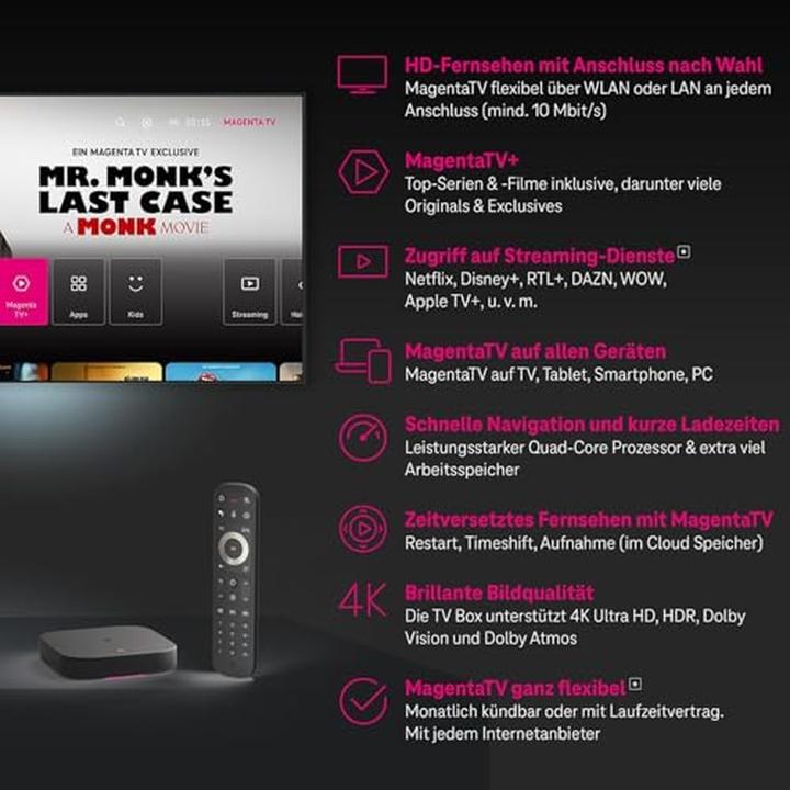 Produktbild Telekom Magenta TV One (2. Gen.) (32 GB, Android 12)