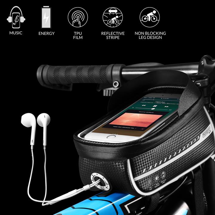 Produktbild Monzana Fahrradtasche (0.85 l, Rahmentasche)