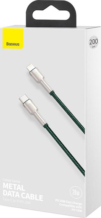 Actual product image Baseus USB C — Lightning (2 m, USB 2.0, 20 W)