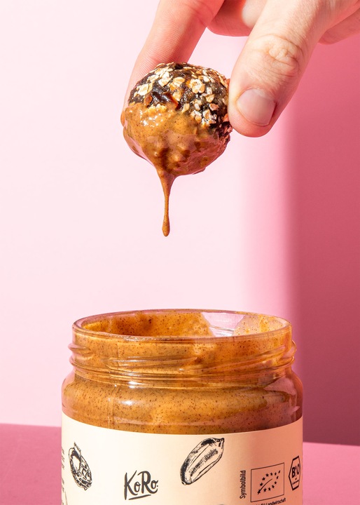 Actual product image KoRo Organic peanut butter with skin (500 g)