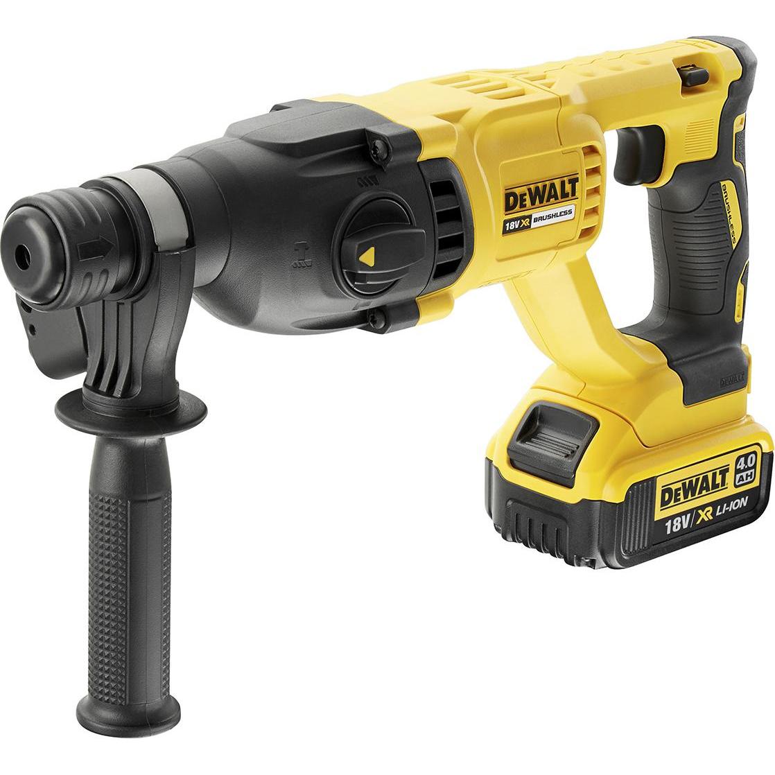 DeWalt, Bohrmaschine + Akkuschrauber, Bohrhammer (Akkubetrieb)