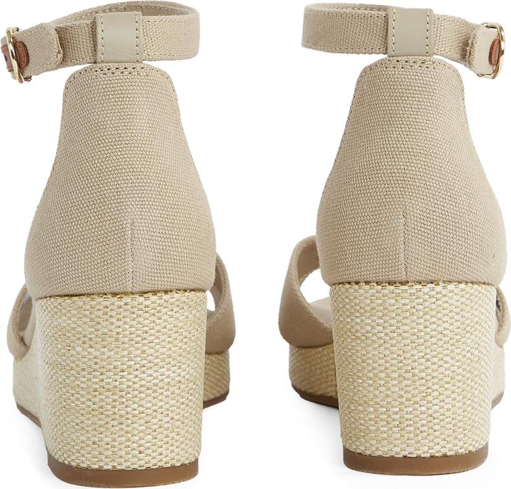 Actual product image Tommy Hilfiger Flag Criss-Cros Mid Wedge Espad (40)