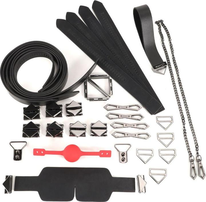 Produktbild Lockink Bondage & FesselSet schwarz