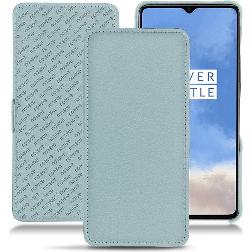 Noreve Lederschutzhülle horizontal (OnePlus 7T), Smartphone Hülle, Blau