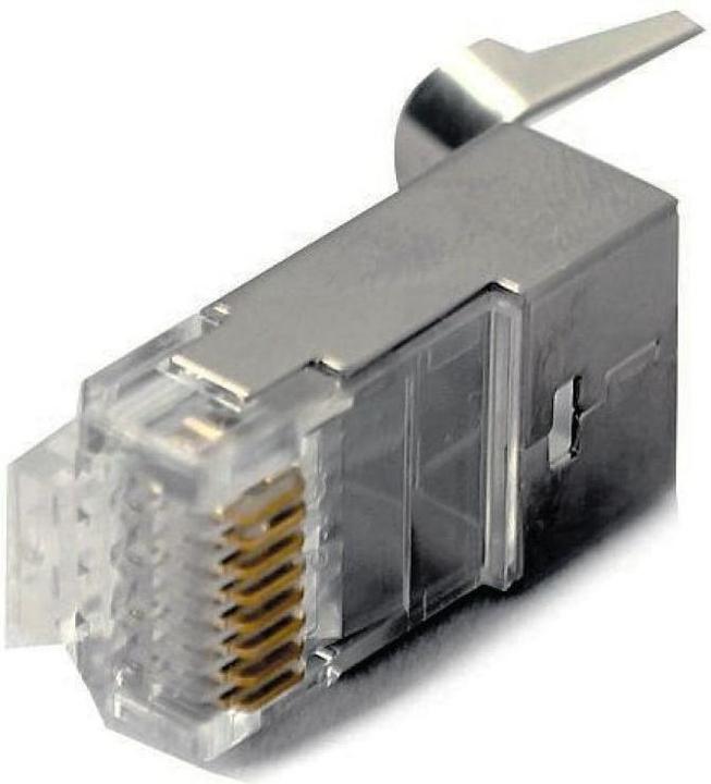 Produktbild Digitus RJ45-Stecker (8P8C) universal Cat.6A geschirmt AWG 24-22 Packung a 100 Stück (CAT6a)