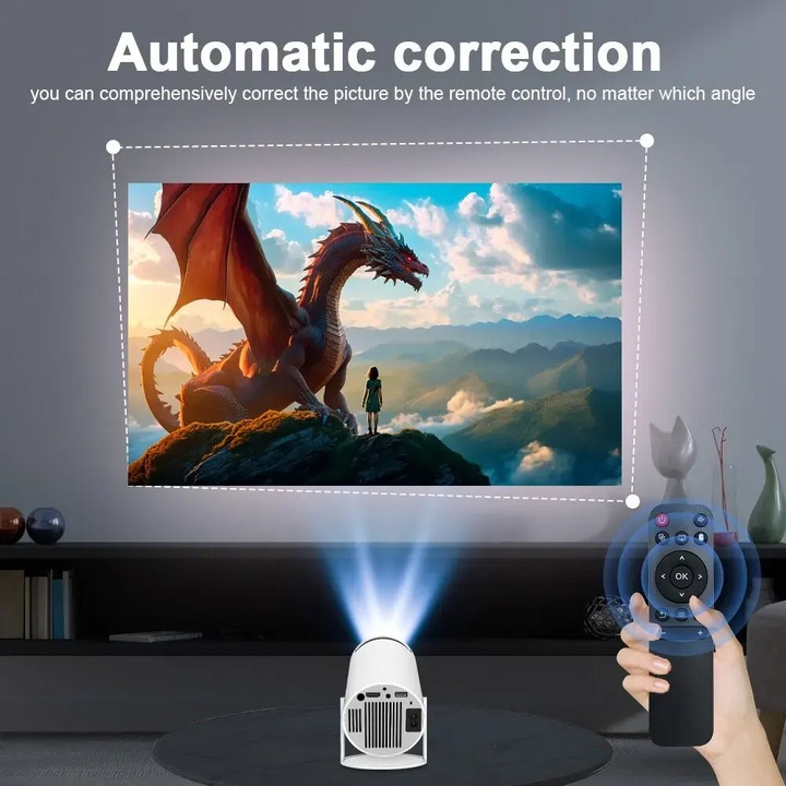 Image du produit Yuwanet Mini Projektor HY300 Pro (HD, 160 lm)