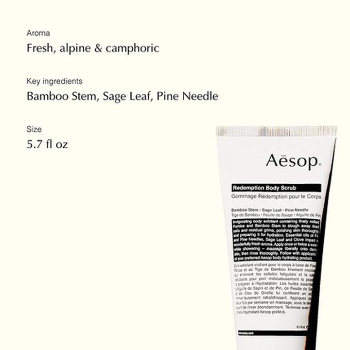 Produktbild Aesop Redemption Body Scrub (180 ml)
