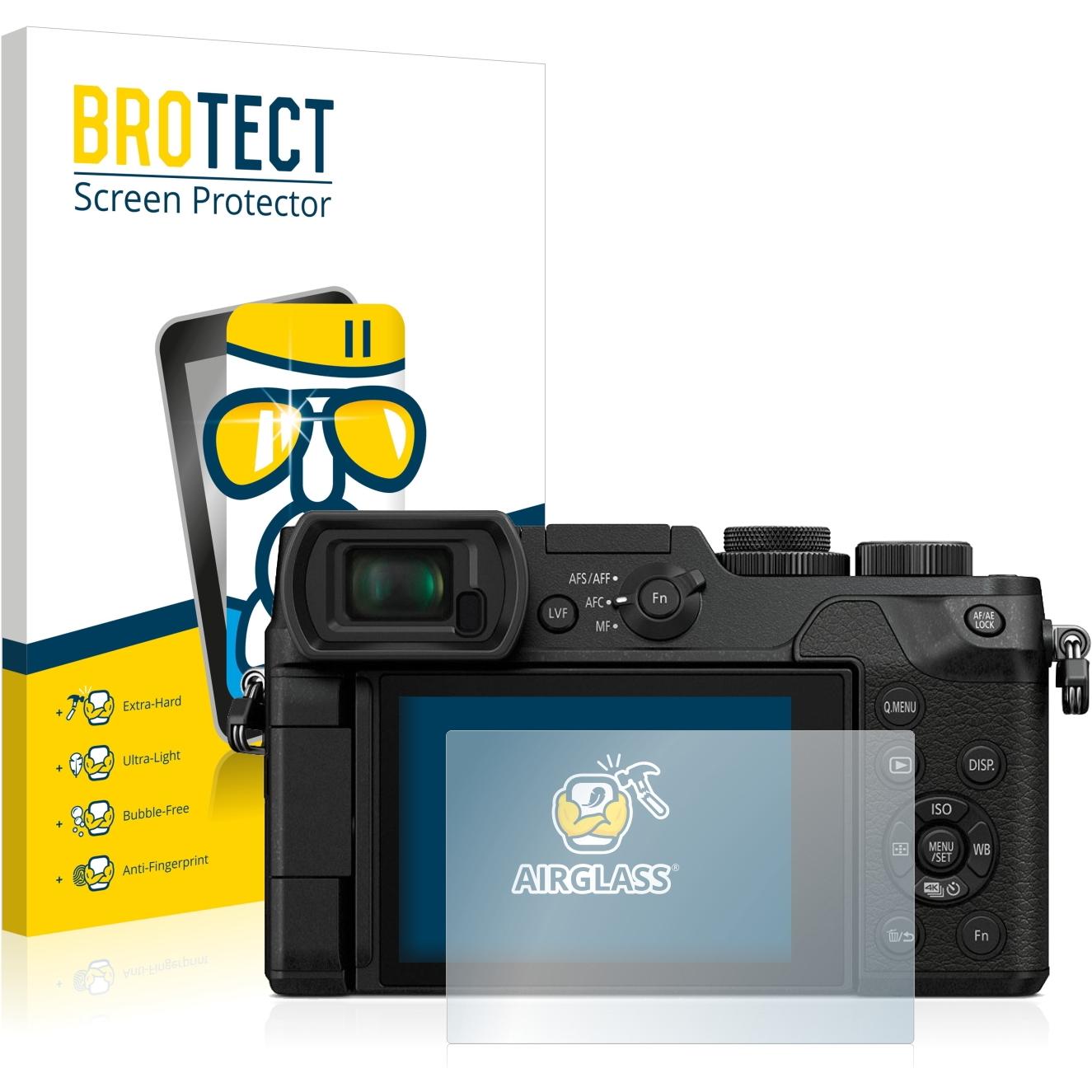 BROTECT AirGlass Panzerglasfolie (Displayschutz, Lumix DMC-GX8), Kameraschutz