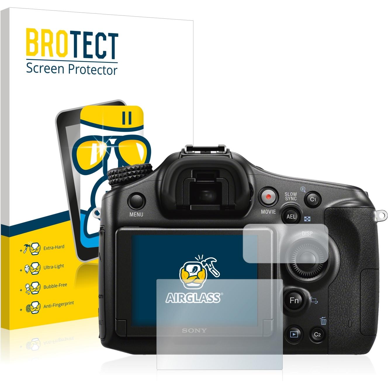 BROTECT AirGlass Panzerglasfolie (Displayschutz, Alpha 68), Kameraschutz