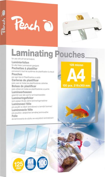 Produktbild Peach Pp525-02 (A4, 100 Stück, 125 µm)