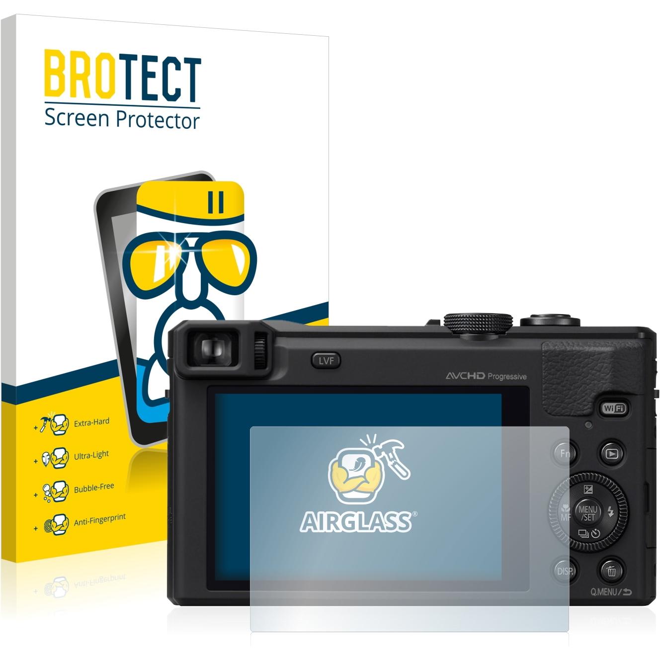 BROTECT AirGlass Panzerglasfolie (Displayschutz), Kameraschutz
