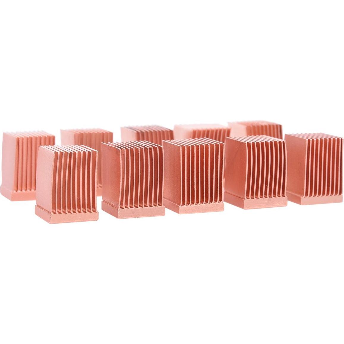 Thumbnail - Alphacool Alphac RAM Cop Heatsinks 10x10mm-10er 1013936, CPU Wasserkühler, Kupfer