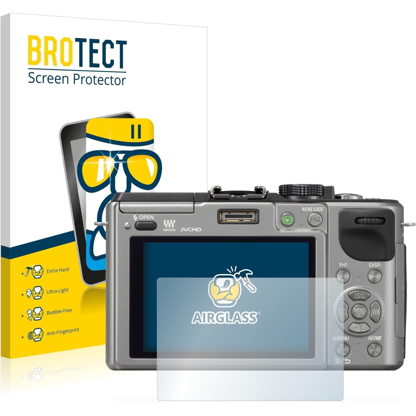 BROTECT AirGlass Panzerglasfolie (Displayschutz, Lumix DMC-GX1), Kameraschutz, Transparent