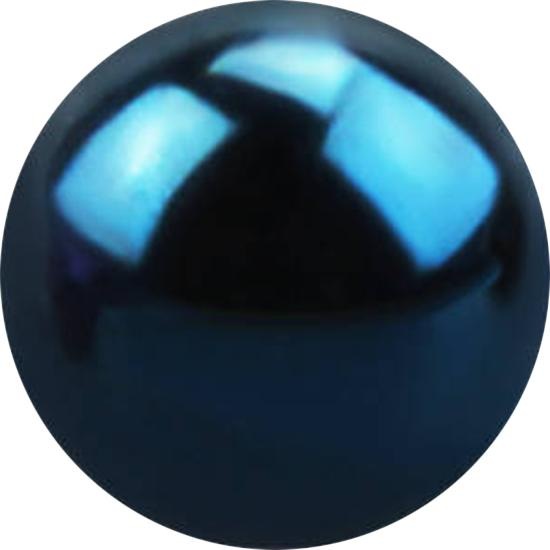 Produktbild Star Piercing Kugel dunkelblau (Chirurgenstahl 316L)