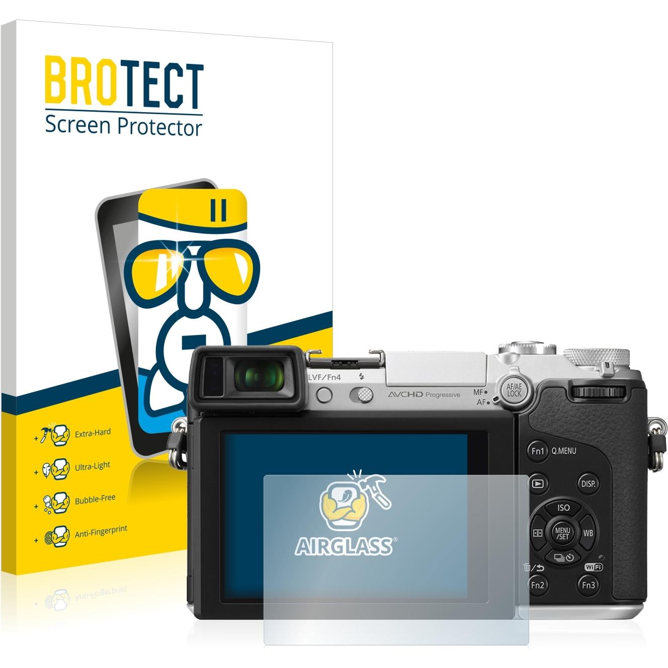 BROTECT AirGlass Panzerglasfolie (Displayschutz, Lumix DMC-GX7), Kameraschutz, Transparent