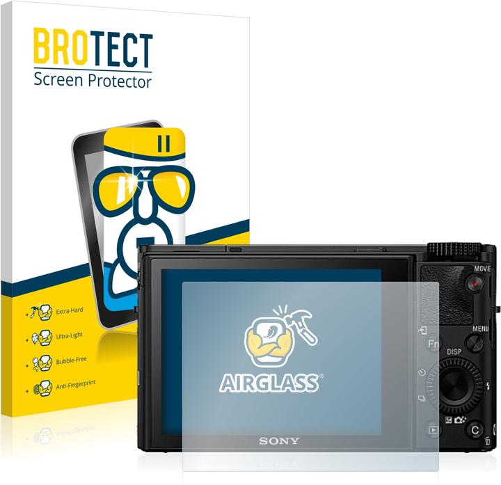 Produktbild BROTECT AirGlass Panzerglasfolie (Displayschutz, Cyber-Shot DSC-RX100 IV)