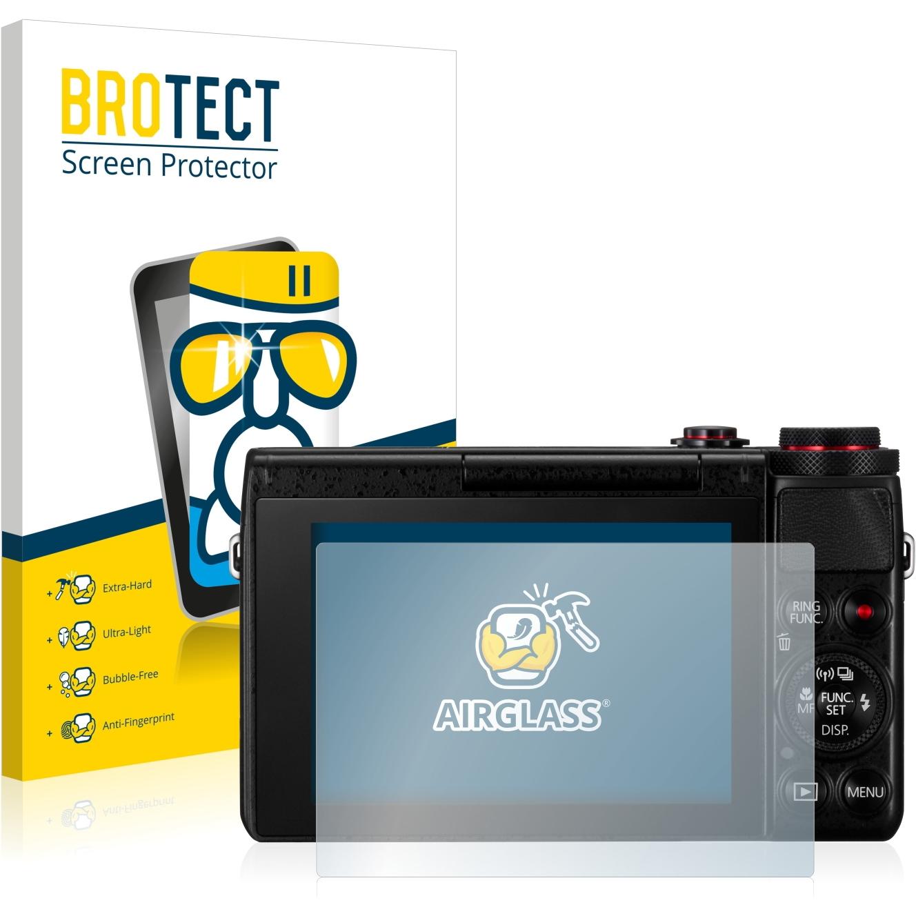 BROTECT AirGlass Panzerglasfolie (Displayschutz), Kameraschutz