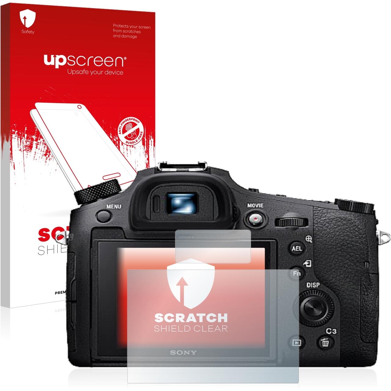 upscreen Scratch Shield Displayschutz (Displayschutz, Cyber-Shot DSC-RX10 IV), Kameraschutz, Transparent