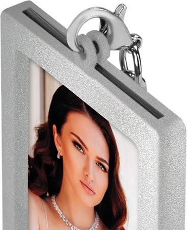 Actual product image ZEP Photo key ring AA9S Silver 35x45 mm (3.5 x 4.5 cm)