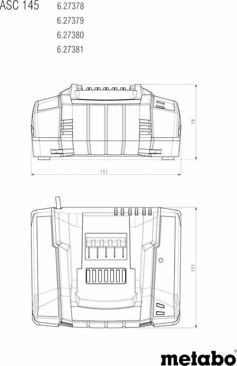 Produktbild Metabo Basis-Set (18 V)