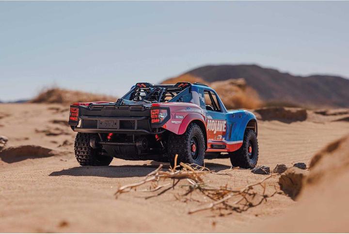 Produktbild Arrma Short Course Truck Mojave 4x4 4S BLX Blau, ARTR, 1:8 (ARR Almost-Ready-to-Race)