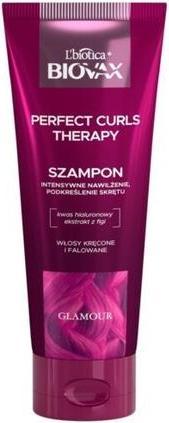 L´Biotica Glamour Perfect Curls Therapy Intensively Moisturizing Shampoo for Wavy Hair (200 ml, Flüssiges Shampoo)
