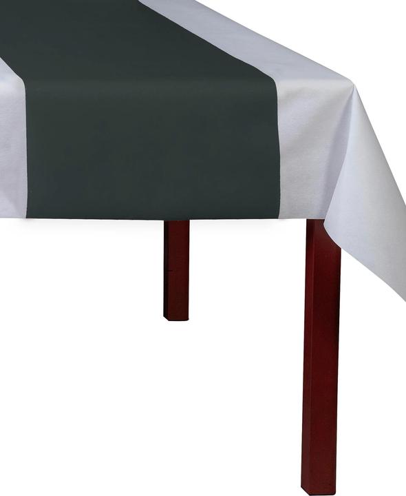 Image du produit PROnappe PRO nappe Tischläufer Tête-à-tête 40 cm x 4.8 m, Schwarz (40 x 480 cm)