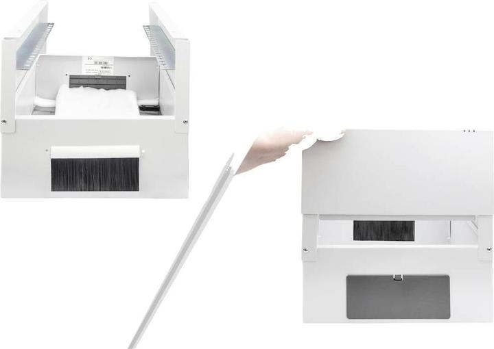 Actual product image Digitus 10" 6U wall-mounted enclosure, SOHO PRO 324 x 316 x 298 mm, grey (6 RU, 10 inch rack)