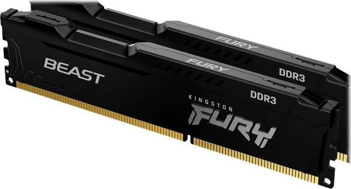 Actual product image Kingston FURY Beast (1 x 4GB, 2666 MHz, DDR4-RAM, DIMM)