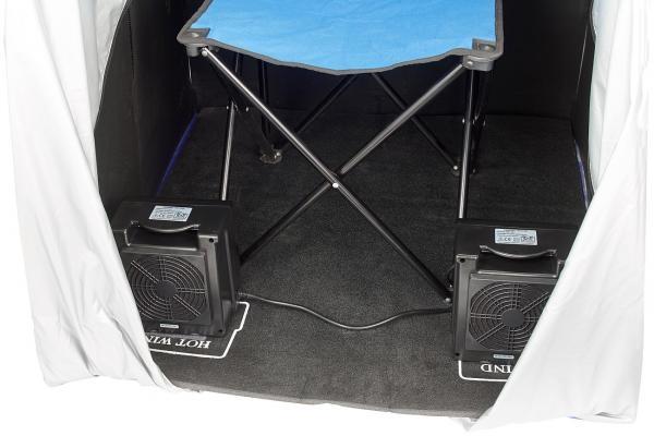 Actual product image Newgen medicals Portable Infrared Sauna V2 with 2 Heaters, 1600 Watt (Without oven)