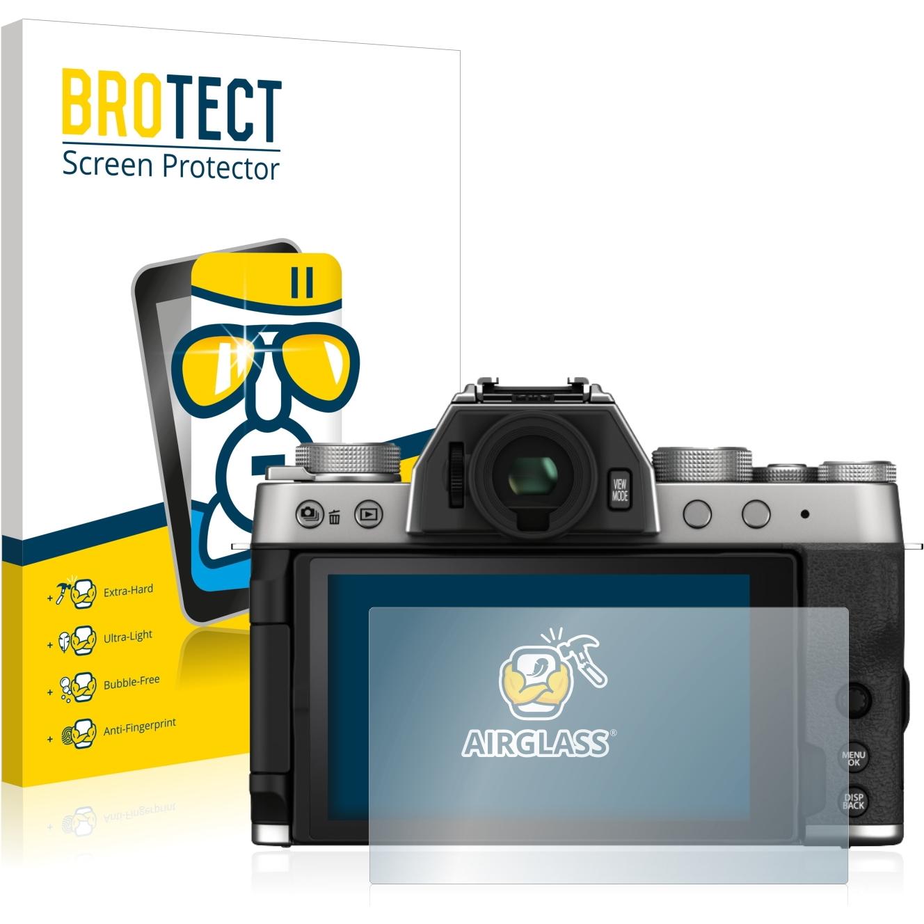 BROTECT AirGlass Panzerglasfolie (Displayschutz), Kameraschutz