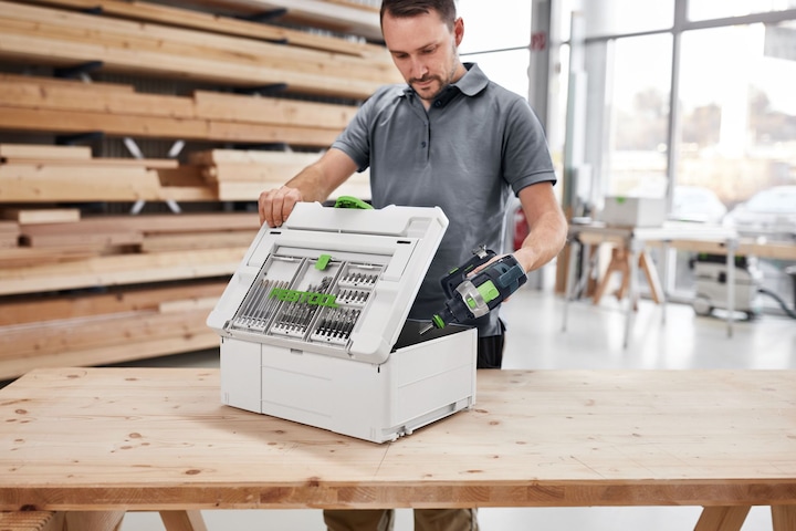 Image du produit Festool Coffret de forets hélicoïdaux BKS SYS3 D4-10 CE/S (1.0 centimètre)