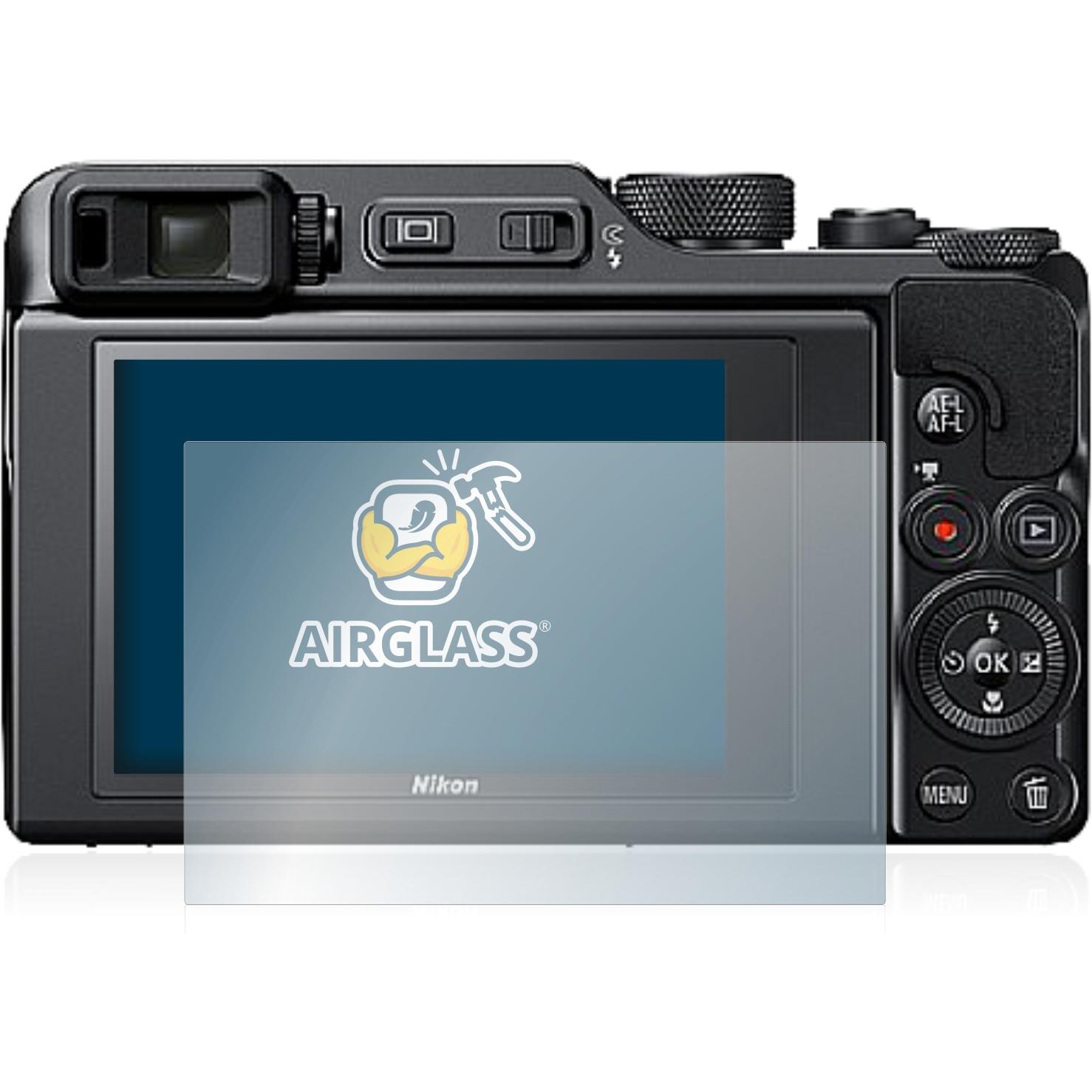 Thumbnail - BROTECT AirGlass Panzerglasfolie (Displayschutz, Coolpix A1000), Kameraschutz