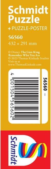 Actual product image Schmidt Spiele Disney Der König der Löwen Remember Who You Are 200 Teile (200 pieces)