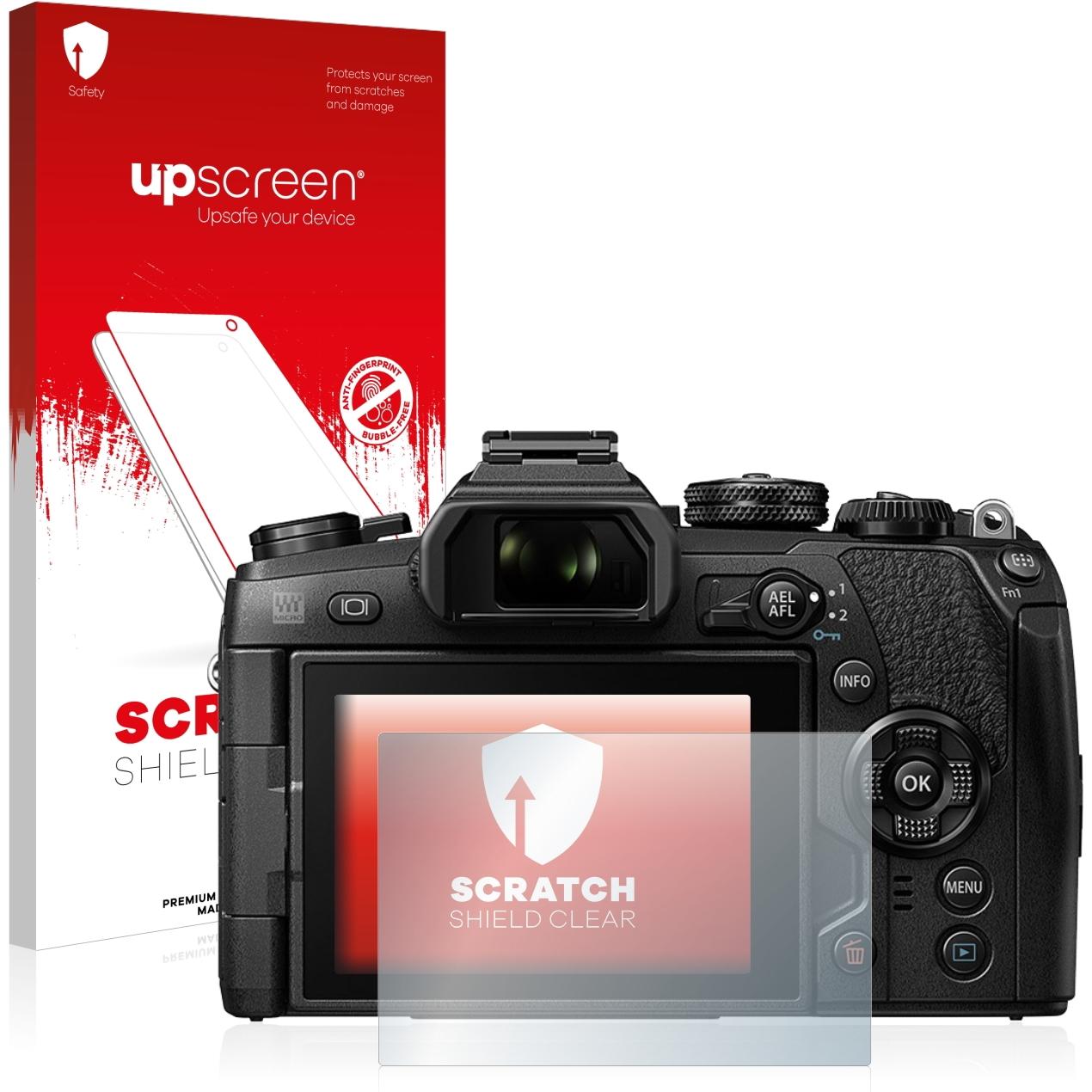 upscreen Scratch Shield Displayschutz (Displayschutz, OM-D E-M1 Mark II), Kameraschutz, Transparent