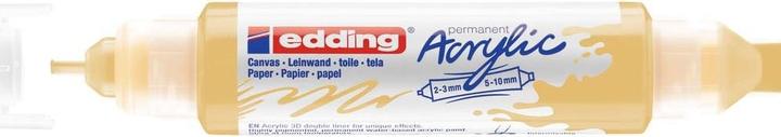 Actual product image Edding Acrylic Marker 5400 Double Liner (Pastel yellow, 10 mm, 1 x)