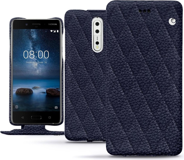 Noreve Lederschutzhülle vertikal (Nokia 8)
