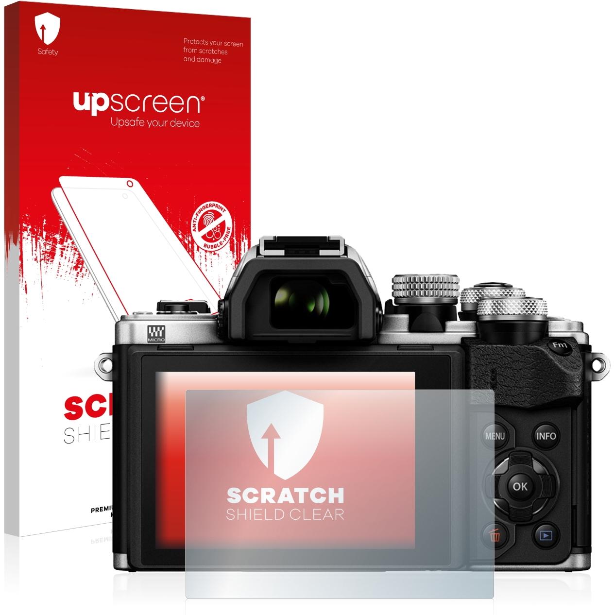 upscreen Scratch Shield Displayschutz (Displayschutz, OM-D E-M10 Mark II), Kameraschutz, Transparent