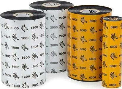 Image du produit Zebra Cire Ribbon 2100 (8 cm, Noir)