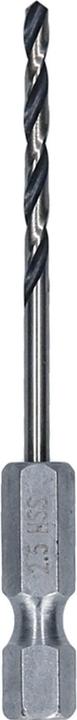 Produktbild Bosch Professional Zubehör HSS PointTeQ Sechskantbohrer 2,5 mm (2.5 mm)