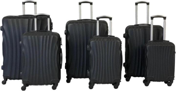 Actual product image Trolleymax Trolleymaxx Travel Case Black (50 l)